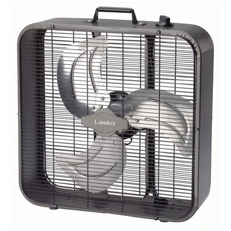 box fans with metal blades